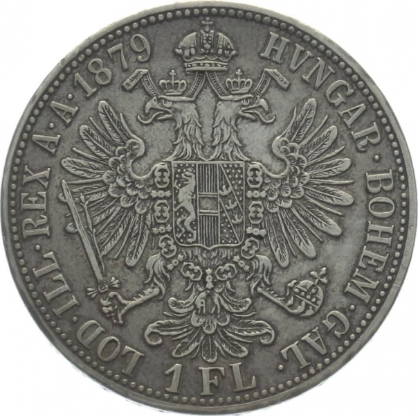 Österreich 1 Florin 1879 - Franz Josef I.